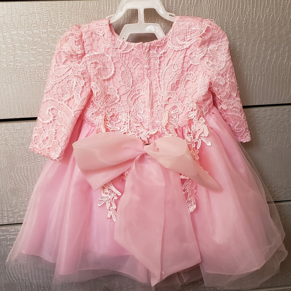 Mallimoda Girl's  Flower Princess Wedding Dress - Picture 3 of 3